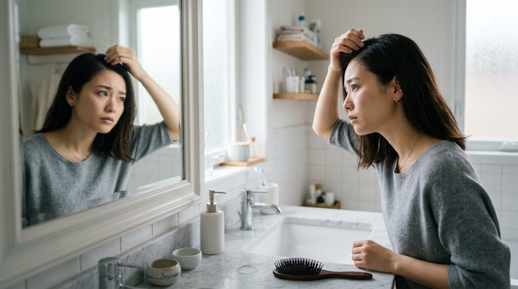 バセドウ病で髪が抜ける原因は?治療別の違いと脱毛の予防法